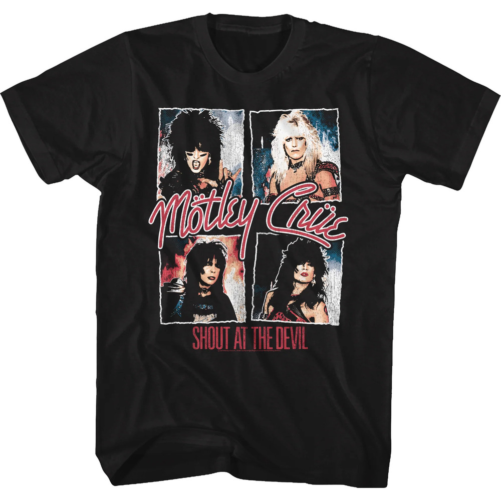 Shout At The Devil Motley Crue Tshirt